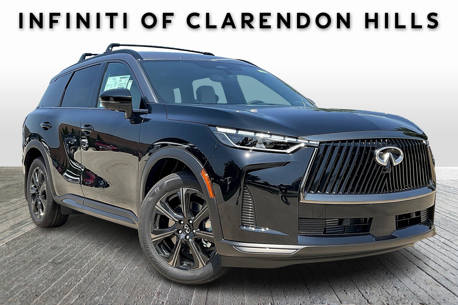 New Mineral Black/Graphite Shadow 2026 INFINITI QX60